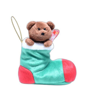 Ty Beanie Baby - STOCKINGS the Bear in Stocking 11/26/2003 with Tag Plush Toy